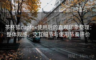 茶杯狐cupfox使用后的直观印象整理：整体观感、交互细节与使用节奏评价