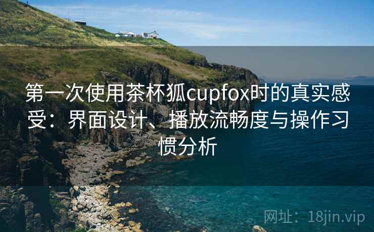 第一次使用茶杯狐cupfox时的真实感受：界面设计、播放流畅度与操作习惯分析-第2张图片